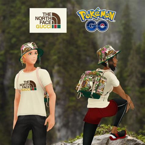 pokemon go the north face gucci code|Gucci north face 2024.